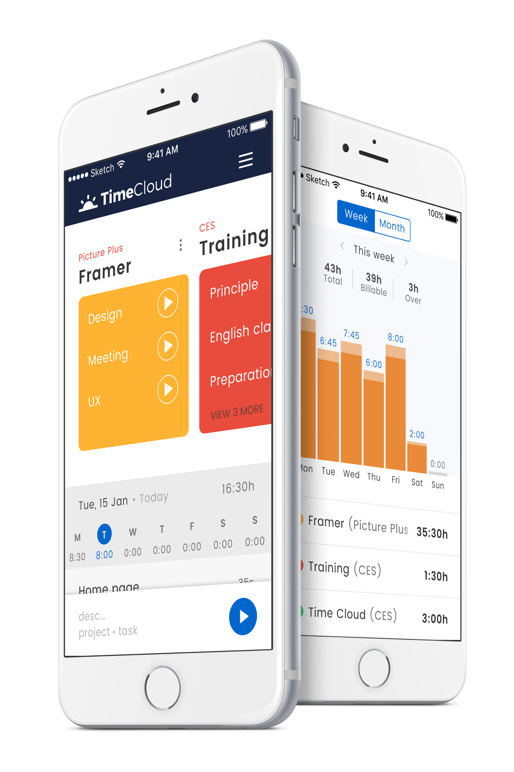 Internal Time Tracking